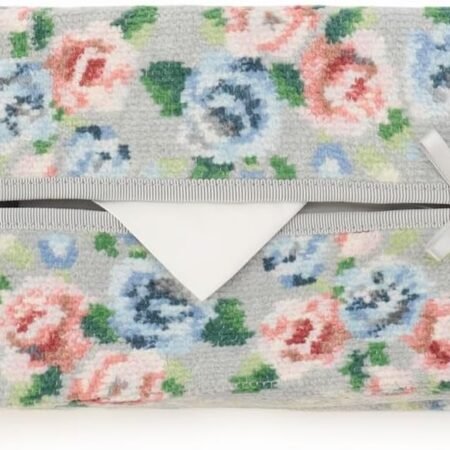 Vintage Notebook Pattern Tissue Box Cover Decorative Paper Tissue Holder for Home Office Bedroom Living Room